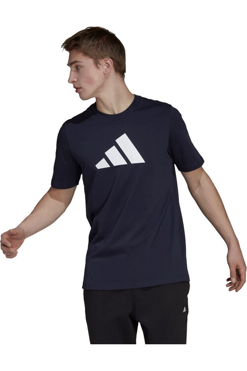 ADIDAS M FI 3BAR TEE MN azul