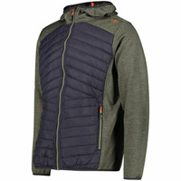 Cmp forro polar hombre Cmp MAN HYBRID JACKET FIX HOOD vista detalle Cmp forro polar hombre Cmp MAN HYBRID JACKET FIX HOOD vista detalle