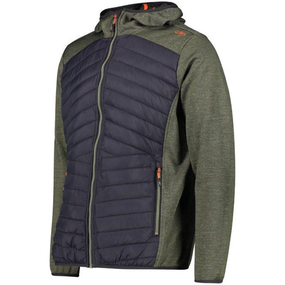 Cmp forro polar hombre Cmp MAN HYBRID JACKET FIX HOOD vista detalle Cmp forro polar hombre Cmp MAN HYBRID JACKET FIX HOOD vista detalle