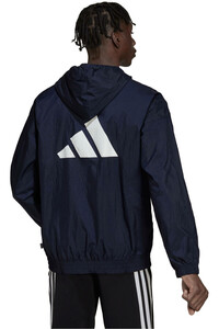 adidas sudadera hombre Adidas M FI 3BAR WB MN vista trasera adidas sudadera hombre Adidas M FI 3BAR WB MN vista trasera