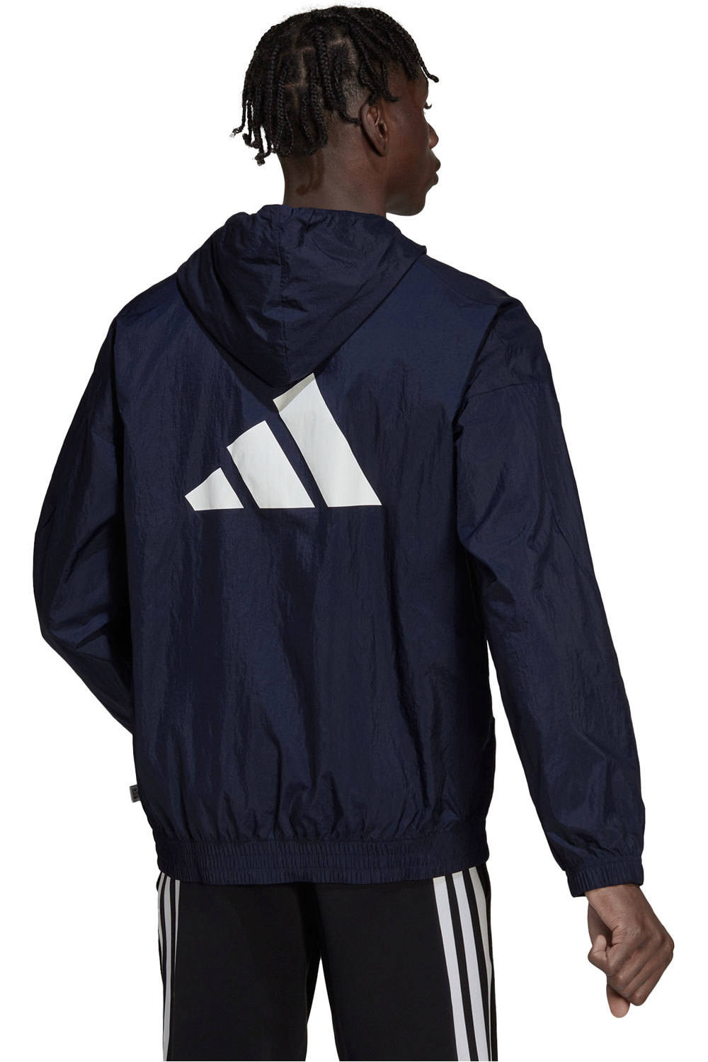 adidas sudadera hombre Adidas M FI 3BAR WB MN vista trasera adidas sudadera hombre Adidas M FI 3BAR WB MN vista trasera