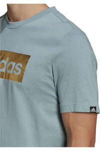 adidas camiseta manga corta hombre Adidas M FL BX T GR vista detalle adidas camiseta manga corta hombre Adidas M FL BX T GR vista detalle