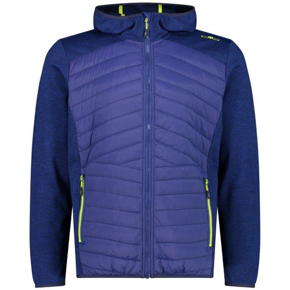 Cmp forro polar hombre Cmp MAN HYBRID JACKET FIX HOOD vista frontal Cmp forro polar hombre Cmp MAN HYBRID JACKET FIX HOOD vista frontal