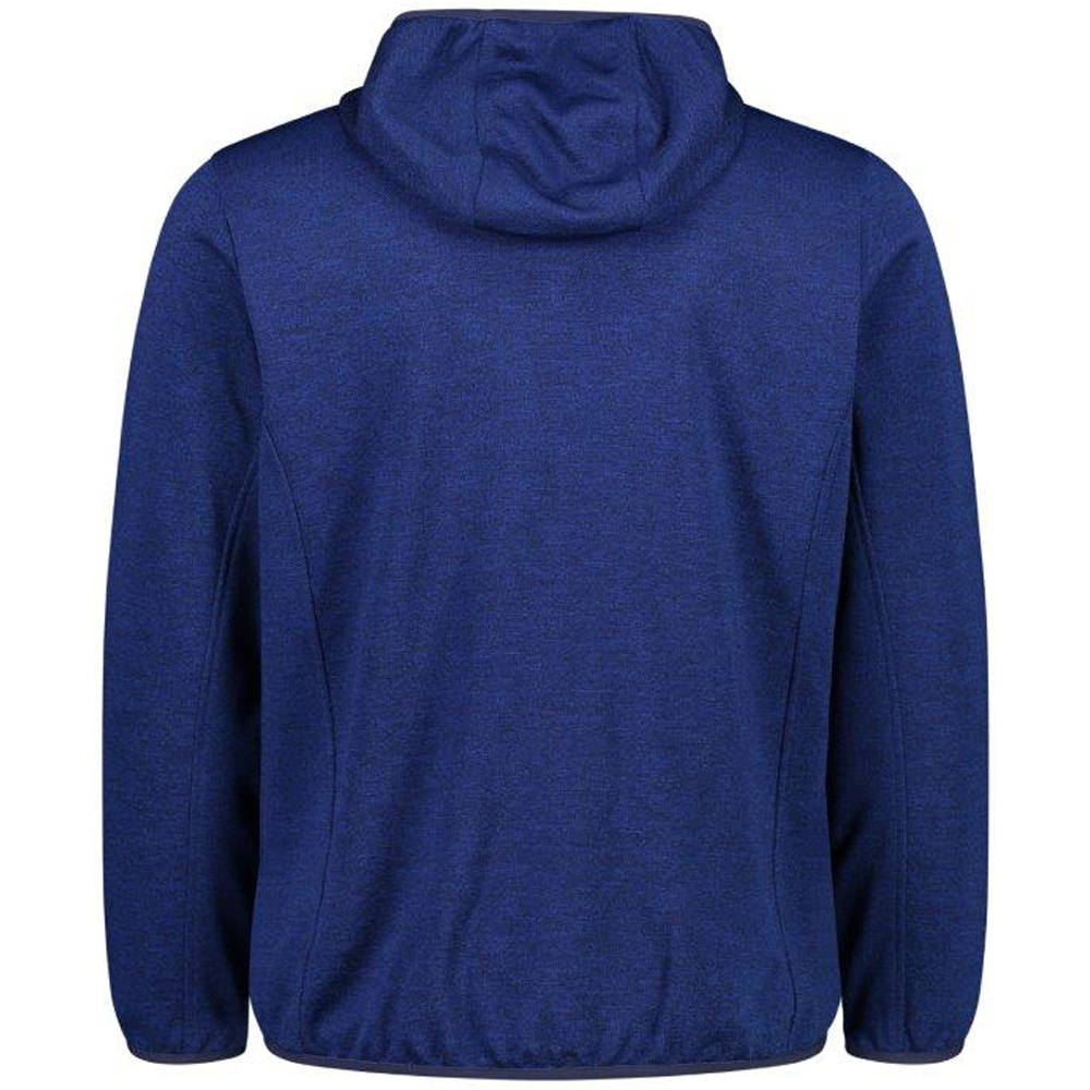 Cmp forro polar hombre Cmp MAN HYBRID JACKET FIX HOOD vista trasera Cmp forro polar hombre Cmp MAN HYBRID JACKET FIX HOOD vista trasera