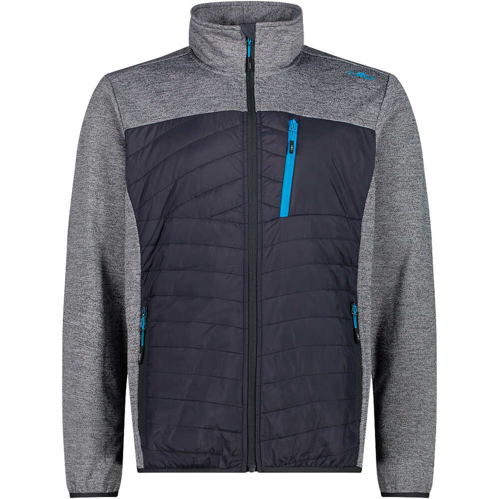 Cmp forro polar hombre Cmp MAN HYBRID JACKET vista frontal Cmp forro polar hombre Cmp MAN HYBRID JACKET vista frontal