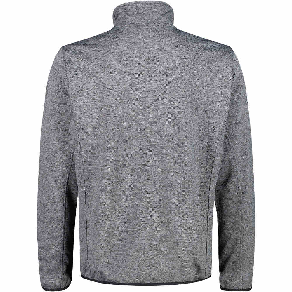 Cmp forro polar hombre Cmp MAN HYBRID JACKET vista trasera Cmp forro polar hombre Cmp MAN HYBRID JACKET vista trasera