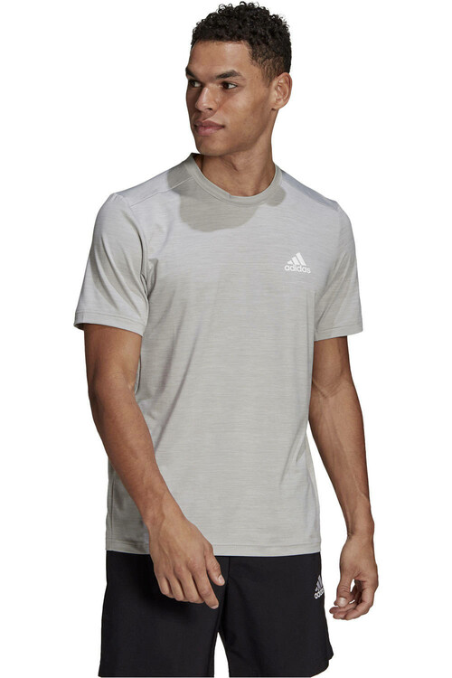 ADIDAS M HT EL TEE gris