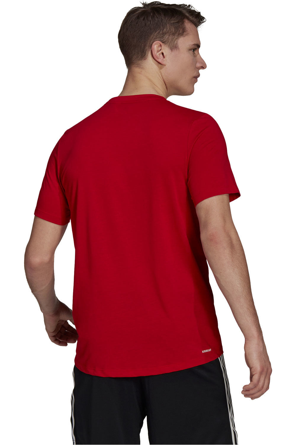 adidas camiseta fitness hombre Adidas M PR T ROBL vista trasera adidas camiseta fitness hombre Adidas M PR T ROBL vista trasera