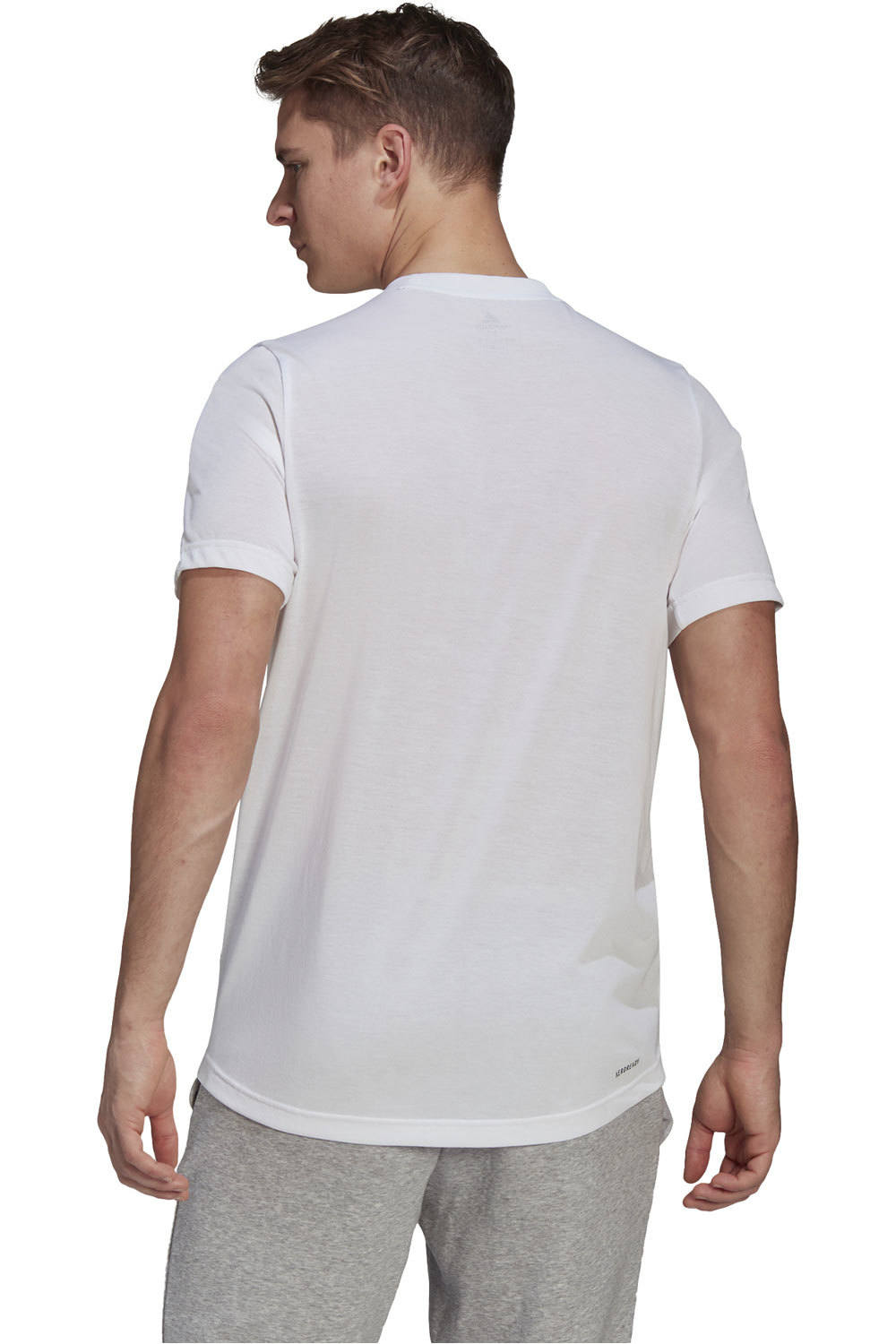 adidas camiseta fitness hombre Adidas M FR T vista trasera adidas camiseta fitness hombre Adidas M FR T vista trasera