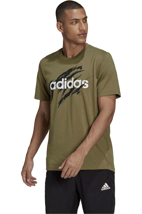 ADIDAS FEELSTR GFX TEE VE verde