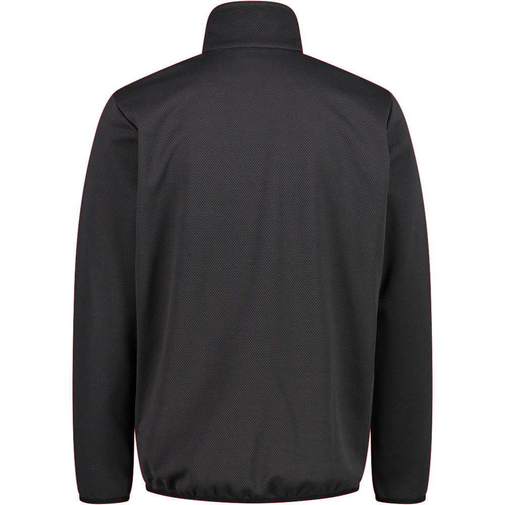 Cmp forro polar hombre Cmp MAN JACKET GR vista trasera Cmp forro polar hombre Cmp MAN JACKET GR vista trasera