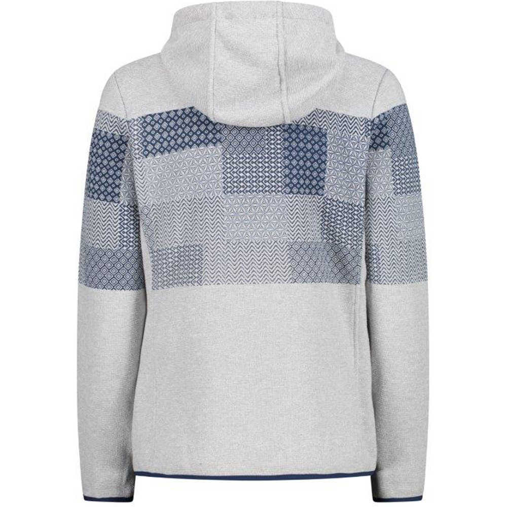 Cmp forro polar mujer Cmp WOMAN JACKET FIX HOOD vista trasera Cmp forro polar mujer Cmp WOMAN JACKET FIX HOOD vista trasera