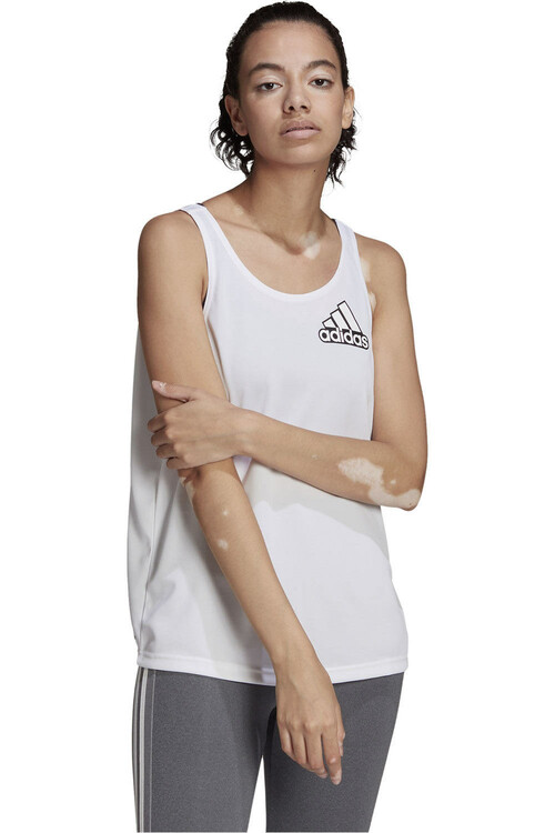 ADIDAS W BLUV Q1 TANK BL blanco