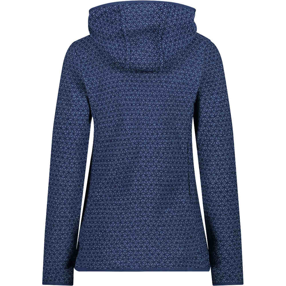 Cmp forro polar mujer Cmp WOMAN JACKET FIX HOOD vista trasera Cmp forro polar mujer Cmp WOMAN JACKET FIX HOOD vista trasera