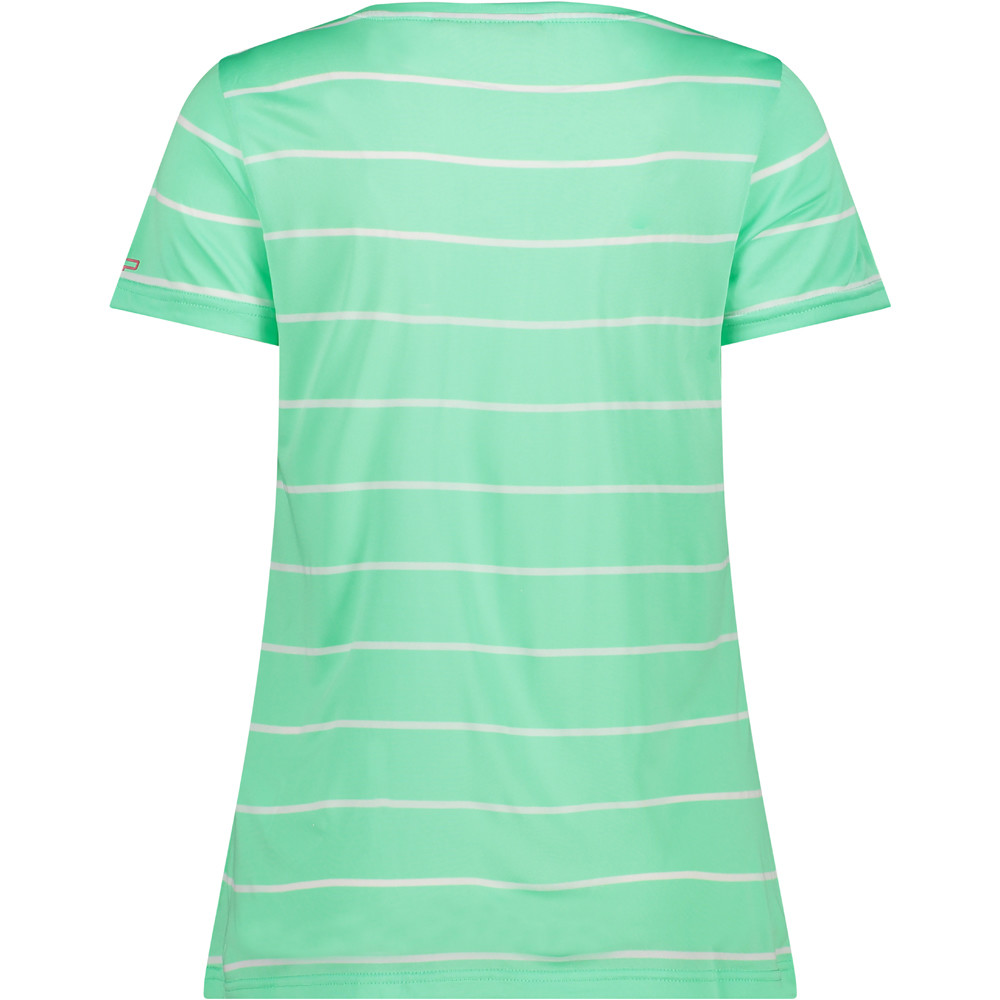 Cmp camiseta montaña manga corta mujer Cmp WOMAN T-SHIRT vista trasera Cmp camiseta montaña manga corta mujer Cmp WOMAN T-SHIRT vista trasera