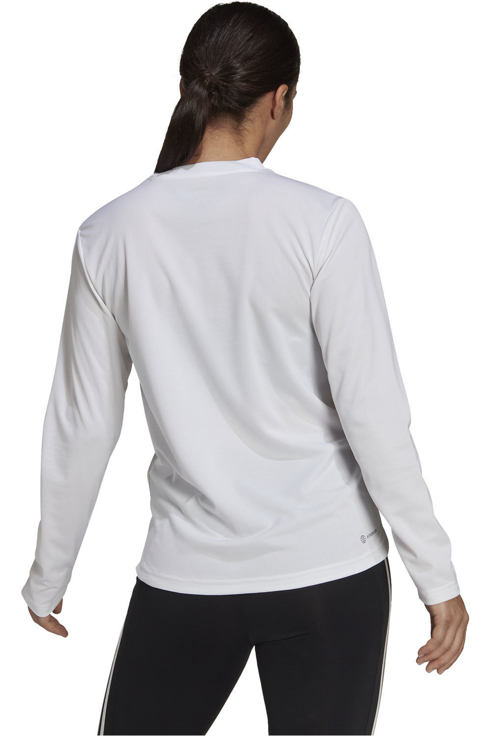 adidas camisetas fitness mujer Adidas W BL LS BLNE vista trasera adidas camisetas fitness mujer Adidas W BL LS BLNE vista trasera