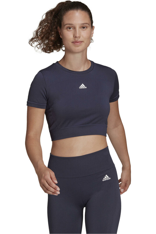 ADIDAS W SML FIT T MNBL azul