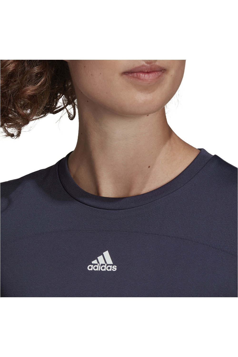 adidas camisetas fitness mujer Adidas W SML FIT T MNBL vista detalle adidas camisetas fitness mujer Adidas W SML FIT T MNBL vista detalle