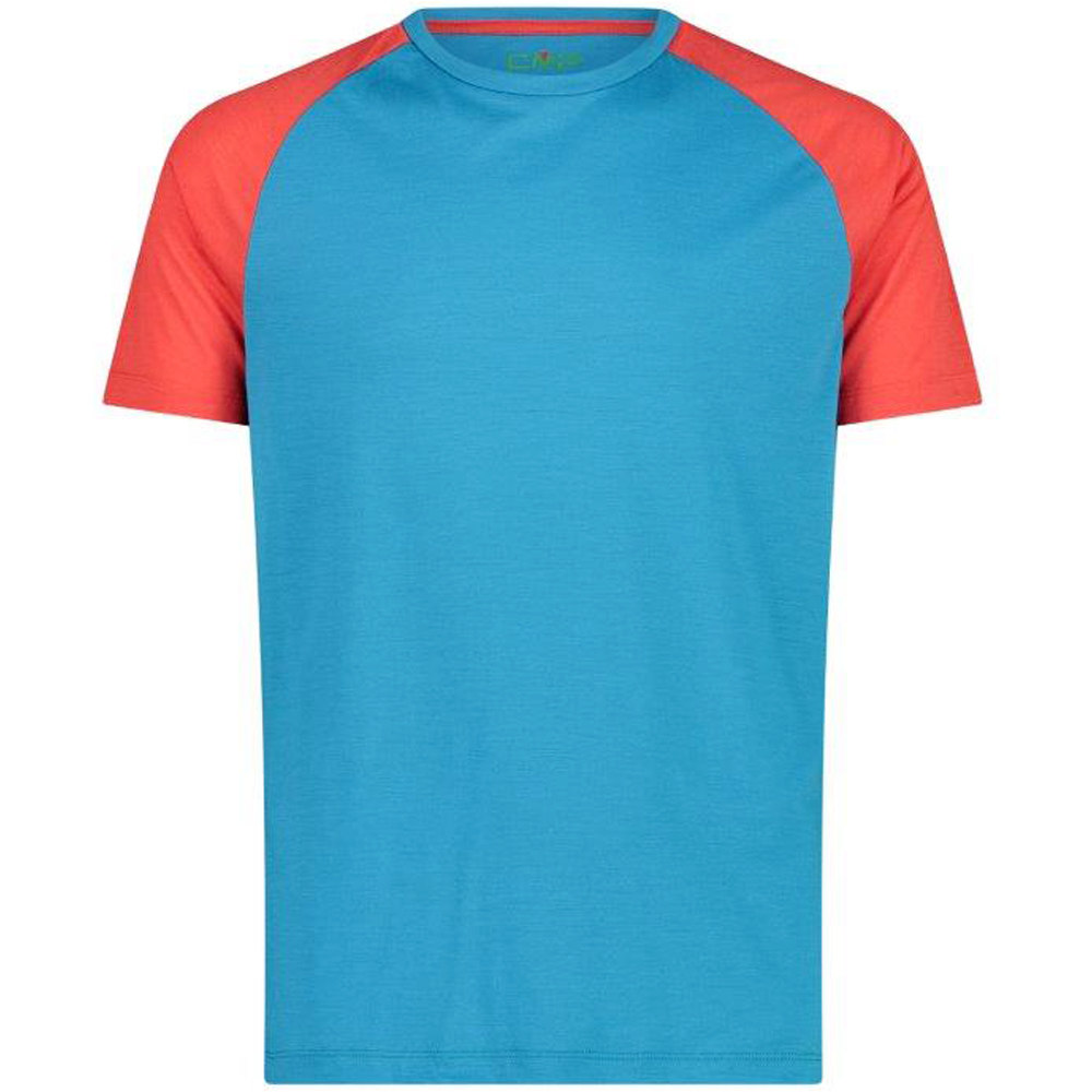 Cmp camiseta montaña manga corta hombre Cmp MAN T-SHIRT vista frontal Cmp camiseta montaña manga corta hombre Cmp MAN T-SHIRT vista frontal