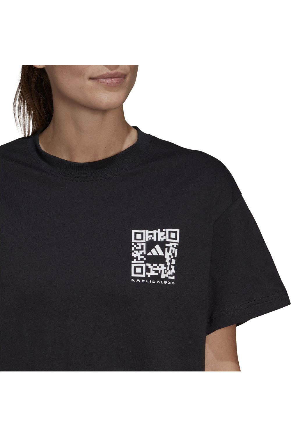 adidas camisetas fitness mujer Adidas KK GFX TEE NE vista detalle adidas camisetas fitness mujer Adidas KK GFX TEE NE vista detalle