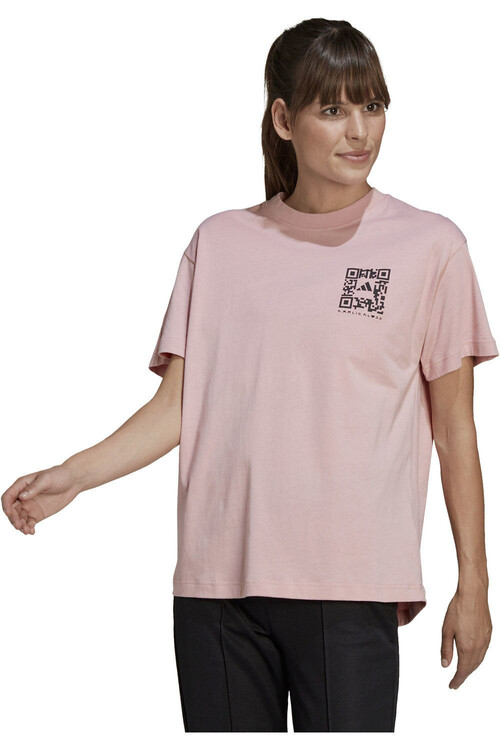 ADIDAS KK GFX TEE RS rosa