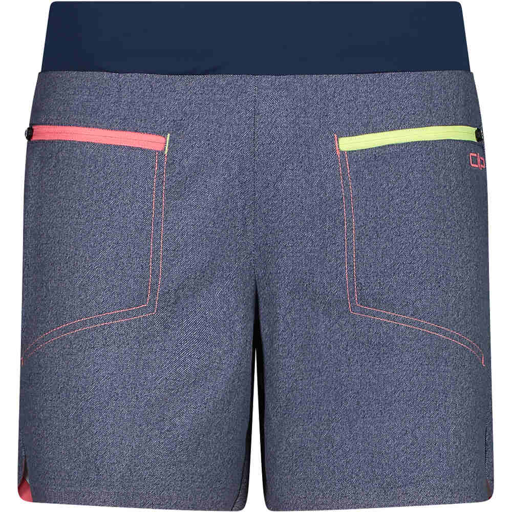 Cmp pantalón corto montaña mujer Cmp WOMAN BERMUDA AZ vista frontal Cmp pantalón corto montaña mujer Cmp WOMAN BERMUDA AZ vista frontal