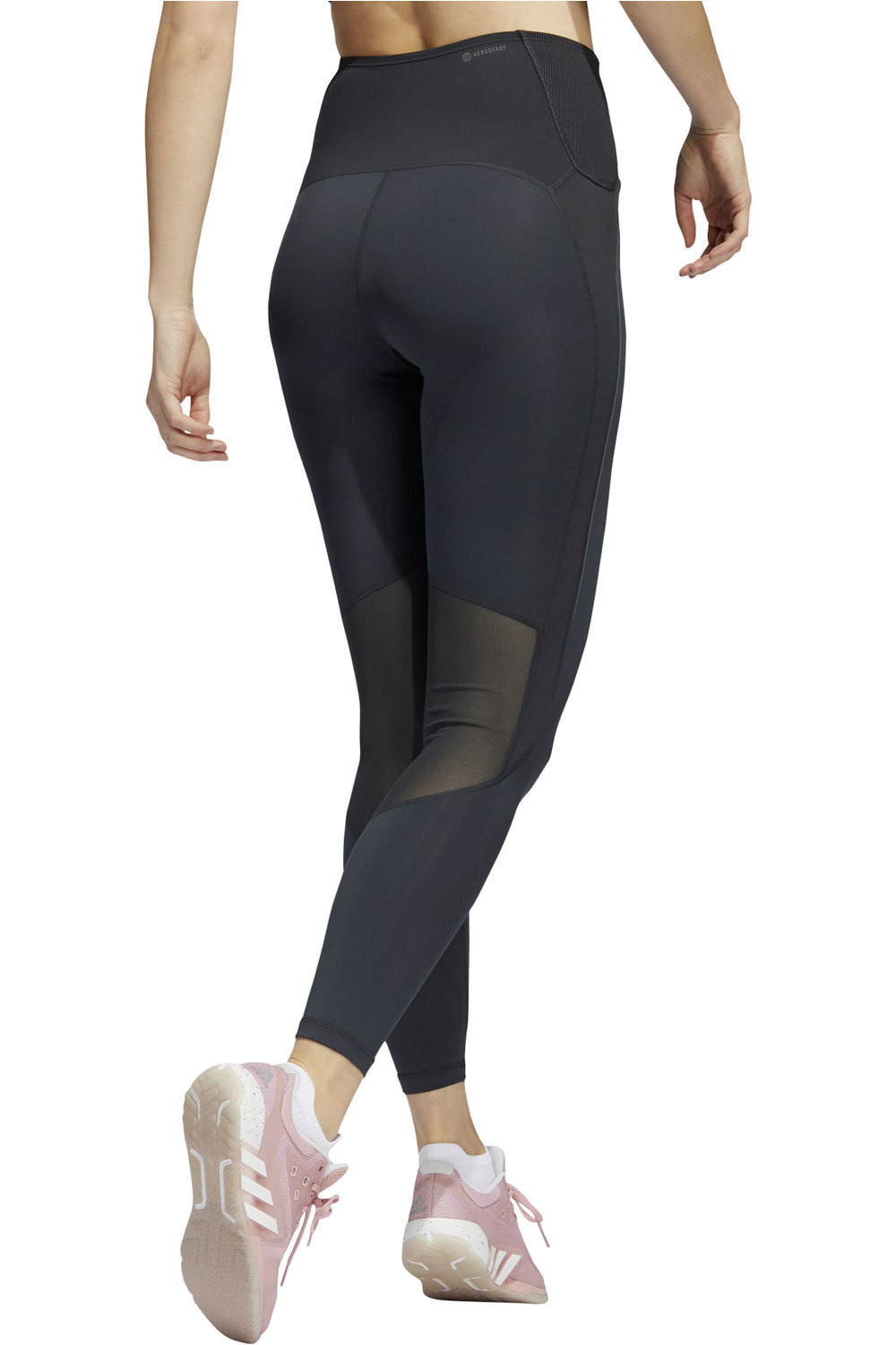 adidas pantalones y mallas largas fitness mujer Adidas HIIT BASE 7/8 T GR vista trasera adidas pantalones y mallas largas fitness mujer Adidas HIIT BASE 7/8 T GR vista trasera