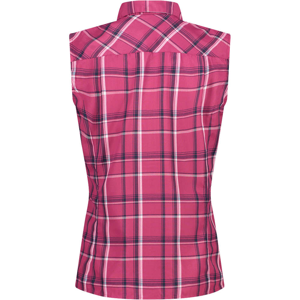 Cmp camisa montaña manga corta mujer Cmp WOMAN SHIRT vista trasera Cmp camisa montaña manga corta mujer Cmp WOMAN SHIRT vista trasera