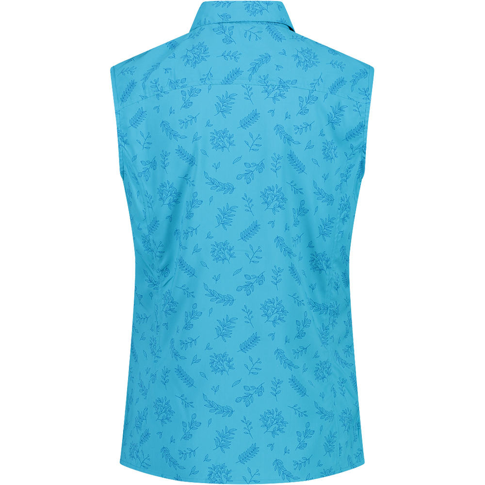 Cmp camisa montaña manga corta mujer Cmp WOMAN SHIRT vista trasera Cmp camisa montaña manga corta mujer Cmp WOMAN SHIRT vista trasera