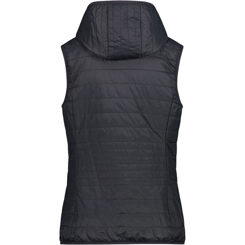 Cmp chaleco outdoor mujer Cmp WOMAN REVERSE VEST FIX HOOD vista trasera Cmp chaleco outdoor mujer Cmp WOMAN REVERSE VEST FIX HOOD vista trasera