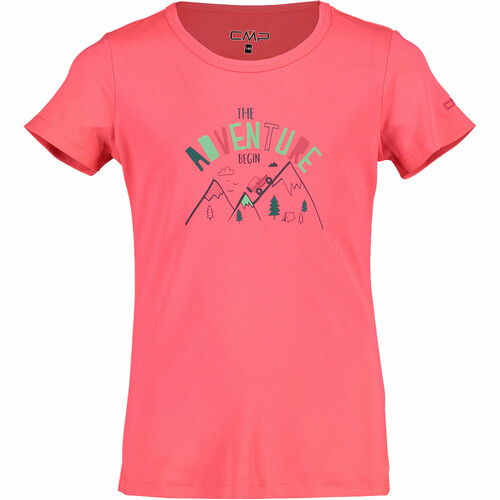 CMP KID G T-SHIRT rojo