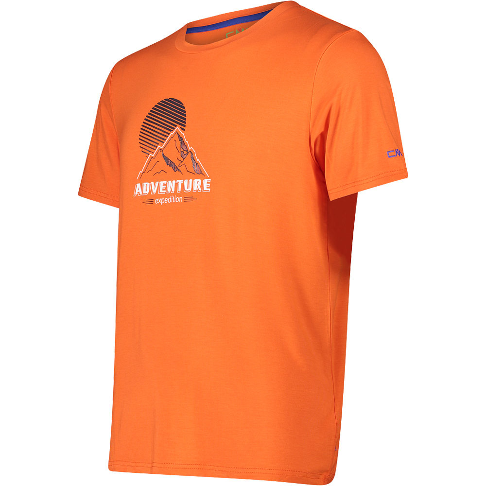 Cmp camiseta montaña manga corta hombre Cmp MAN T-SHIRT vista detalle Cmp camiseta montaña manga corta hombre Cmp MAN T-SHIRT vista detalle