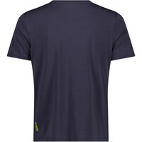 Cmp camiseta montaña manga corta hombre Cmp MAN T-SHIRT vista trasera Cmp camiseta montaña manga corta hombre Cmp MAN T-SHIRT vista trasera