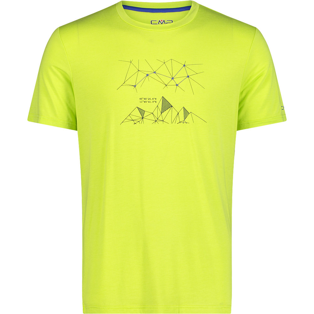 Cmp camiseta montaña manga corta hombre Cmp MAN T-SHIRT vista frontal Cmp camiseta montaña manga corta hombre Cmp MAN T-SHIRT vista frontal