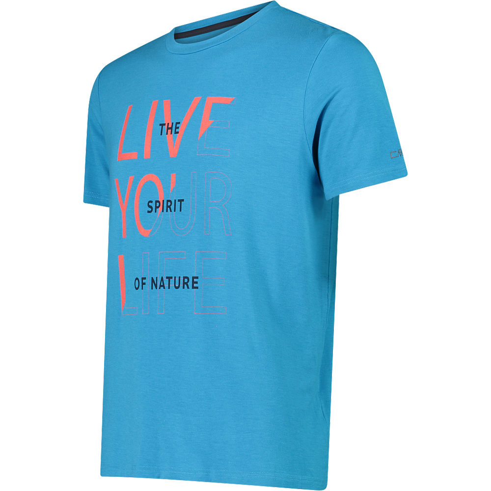 Cmp camiseta montaña manga corta hombre Cmp MAN T-SHIRT vista detalle Cmp camiseta montaña manga corta hombre Cmp MAN T-SHIRT vista detalle
