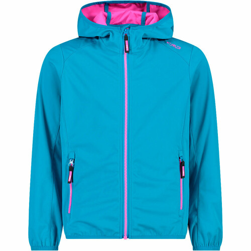CMP KID G JACKET FIX HOOD azul