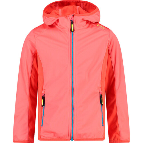 CMP KID G JACKET FIX HOOD naranja