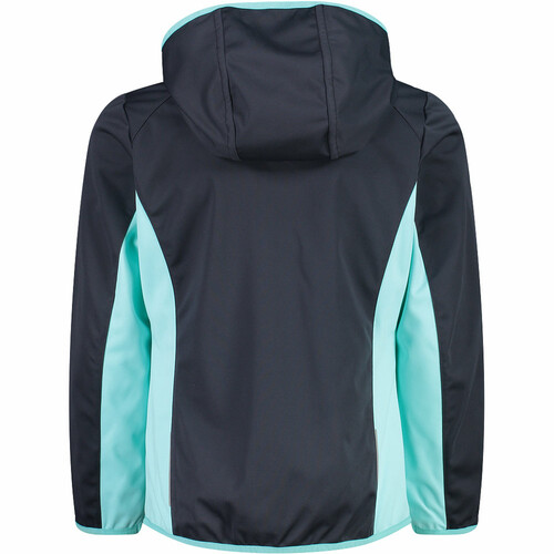 CMP KID G JACKET FIX HOOD gris