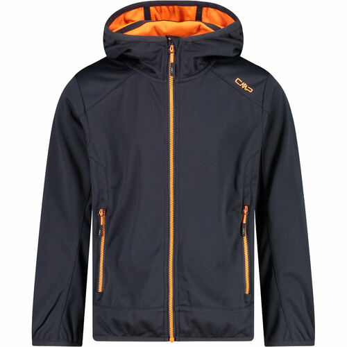 CMP KID JACKET FIX HOOD GRNA gris
