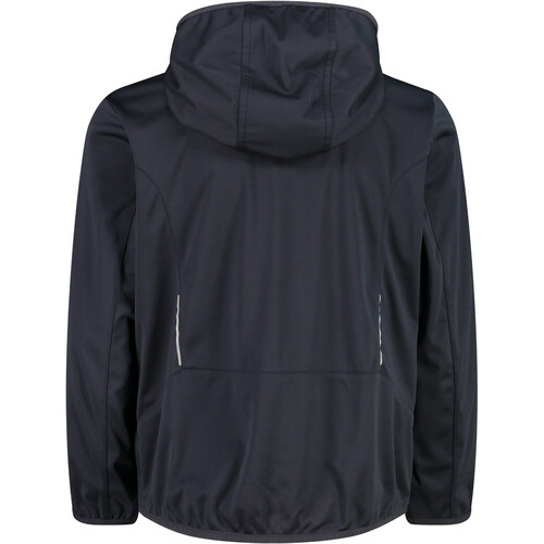 CMP KID JACKET FIX HOOD GRNA gris