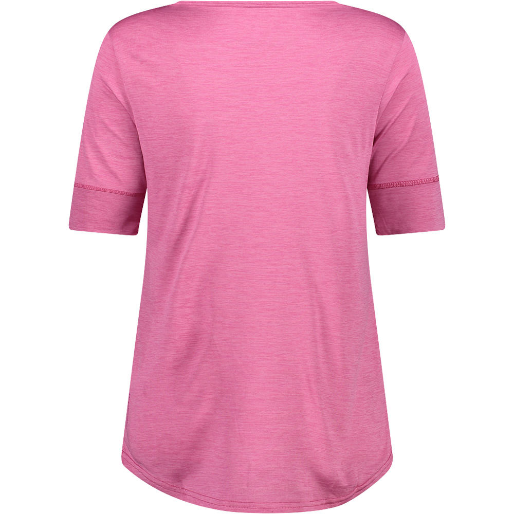 Cmp camiseta montaña manga corta mujer Cmp WOMAN T-SHIRT vista trasera Cmp camiseta montaña manga corta mujer Cmp WOMAN T-SHIRT vista trasera