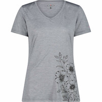 Cmp camiseta montaña manga corta mujer Cmp WOMAN T-SHIRT vista frontal Cmp camiseta montaña manga corta mujer Cmp WOMAN T-SHIRT vista frontal