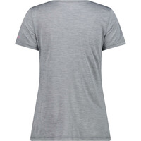Cmp camiseta montaña manga corta mujer Cmp WOMAN T-SHIRT vista trasera Cmp camiseta montaña manga corta mujer Cmp WOMAN T-SHIRT vista trasera