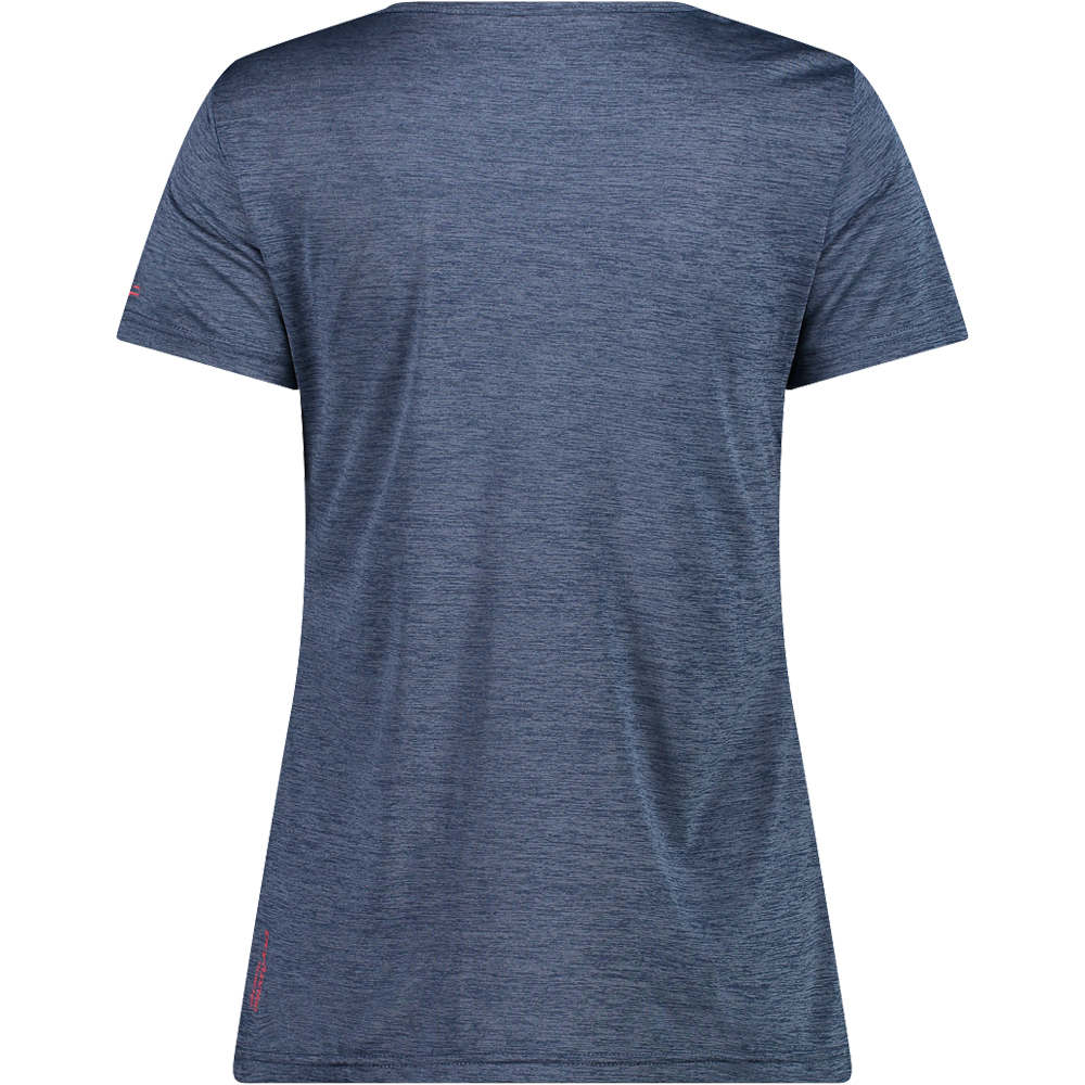 Cmp camiseta montaña manga corta mujer Cmp WOMAN T-SHIRT vista trasera Cmp camiseta montaña manga corta mujer Cmp WOMAN T-SHIRT vista trasera