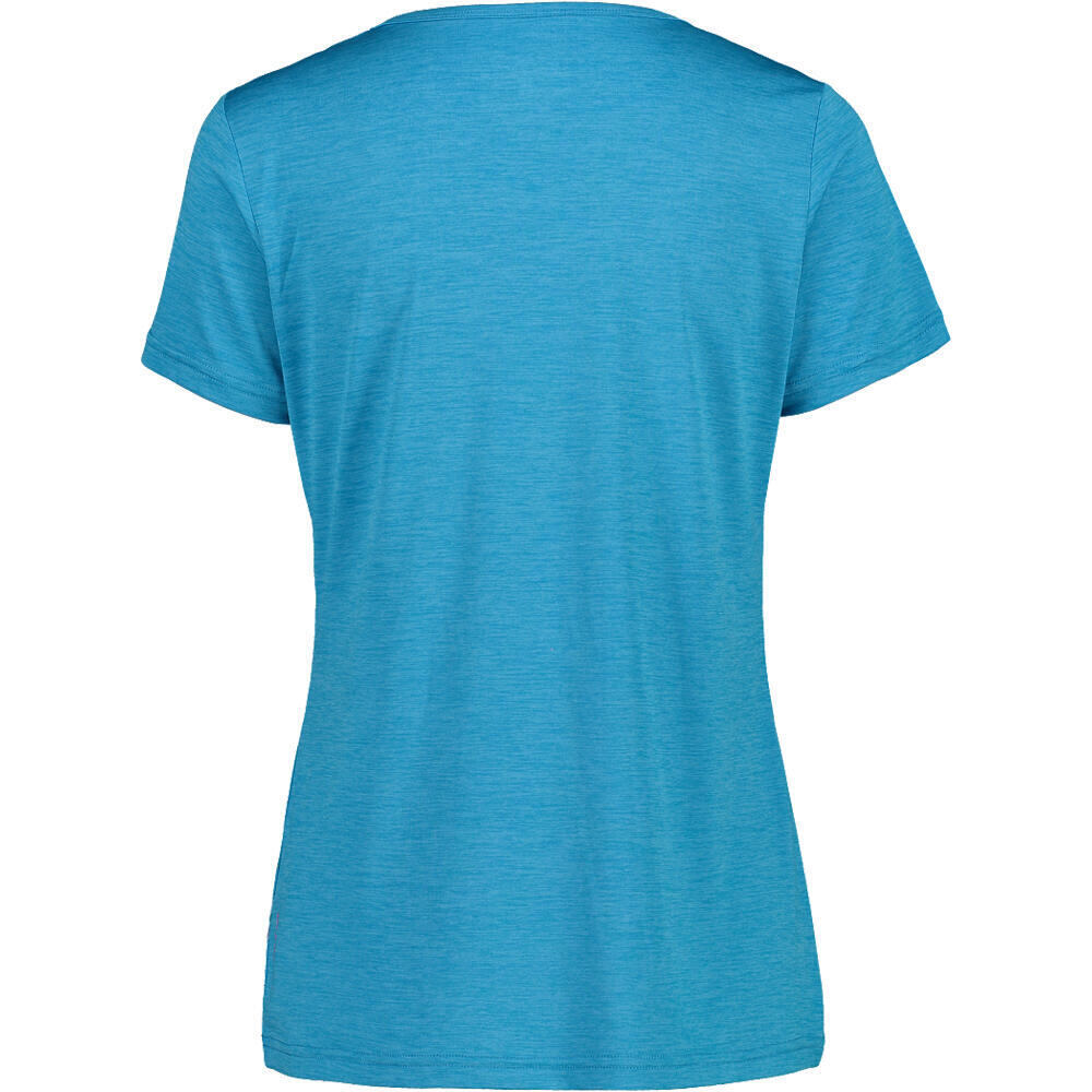 Cmp camiseta montaña manga corta mujer WOMAN T-SHIRT vista trasera Cmp camiseta montaña manga corta mujer WOMAN T-SHIRT vista trasera