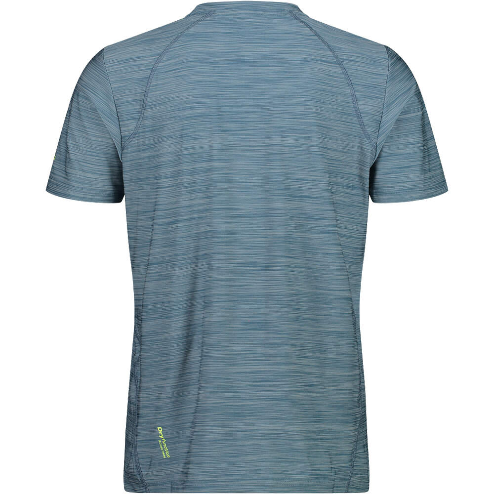 Cmp camiseta montaña manga corta hombre Cmp MAN T-SHIRT vista trasera Cmp camiseta montaña manga corta hombre Cmp MAN T-SHIRT vista trasera