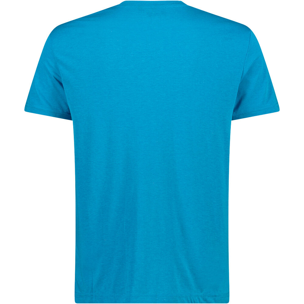 Cmp camiseta montaña manga corta hombre Cmp MAN T-SHIRT AZ vista trasera Cmp camiseta montaña manga corta hombre Cmp MAN T-SHIRT AZ vista trasera
