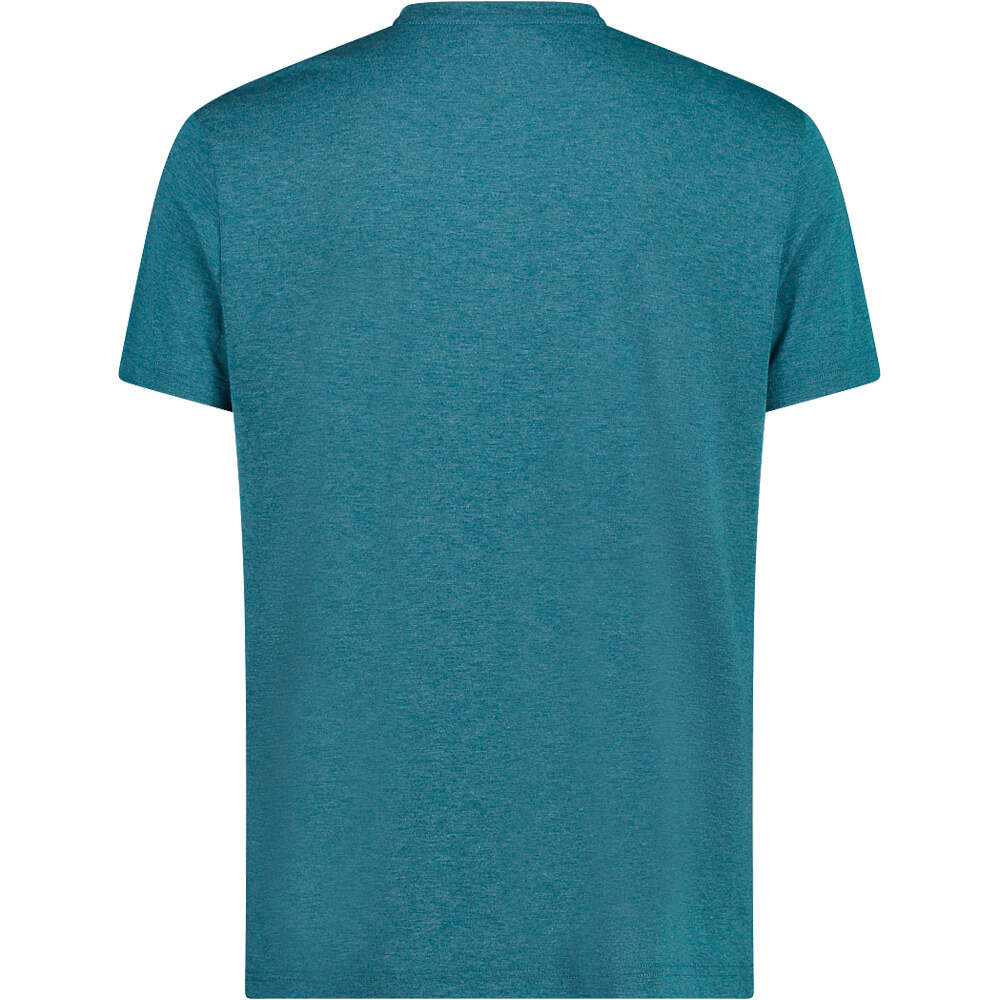 Cmp camiseta montaña manga corta hombre Cmp MAN T-SHIRT vista trasera Cmp camiseta montaña manga corta hombre Cmp MAN T-SHIRT vista trasera