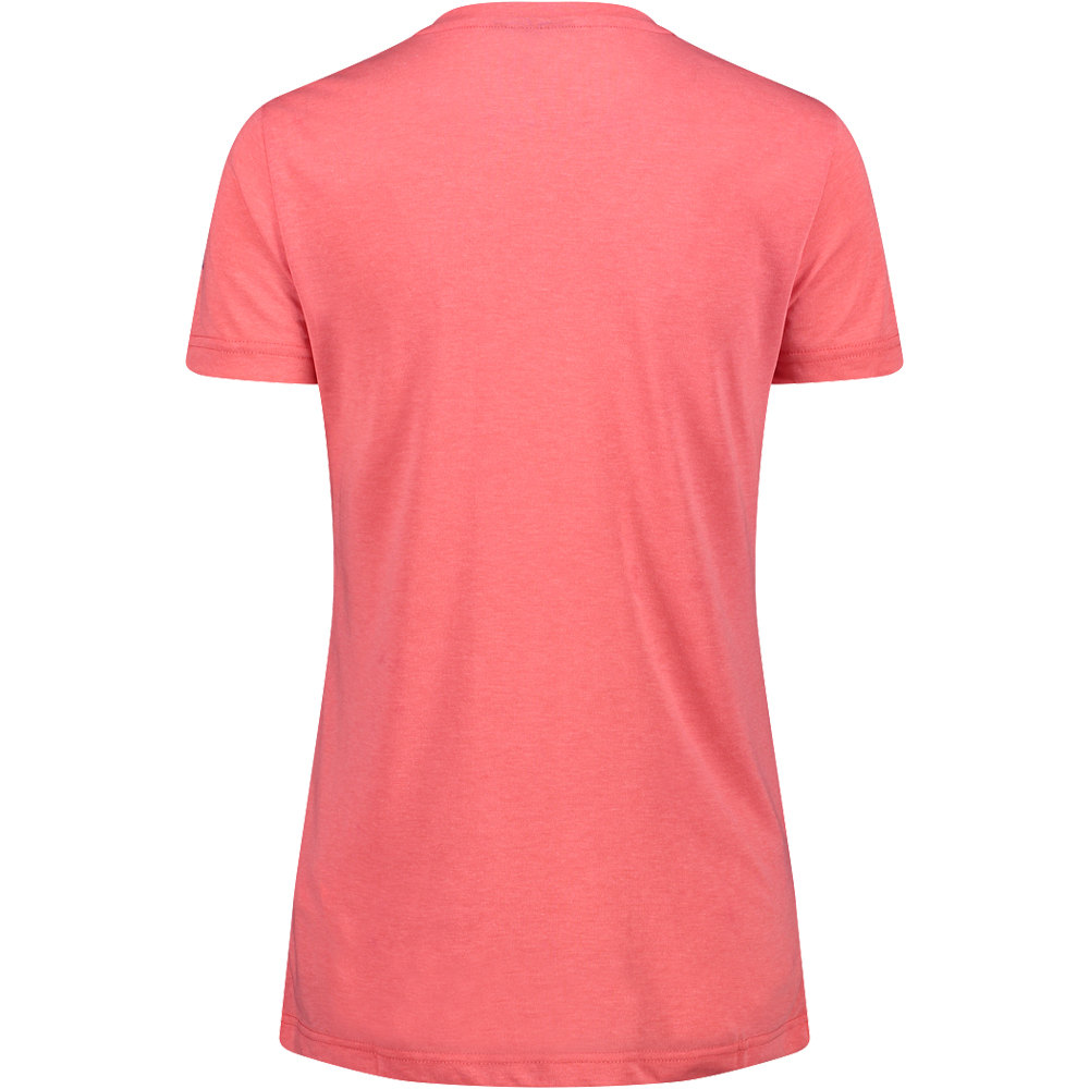 Cmp camiseta montaña manga corta mujer Cmp WOMAN T-SHIRT vista trasera Cmp camiseta montaña manga corta mujer Cmp WOMAN T-SHIRT vista trasera