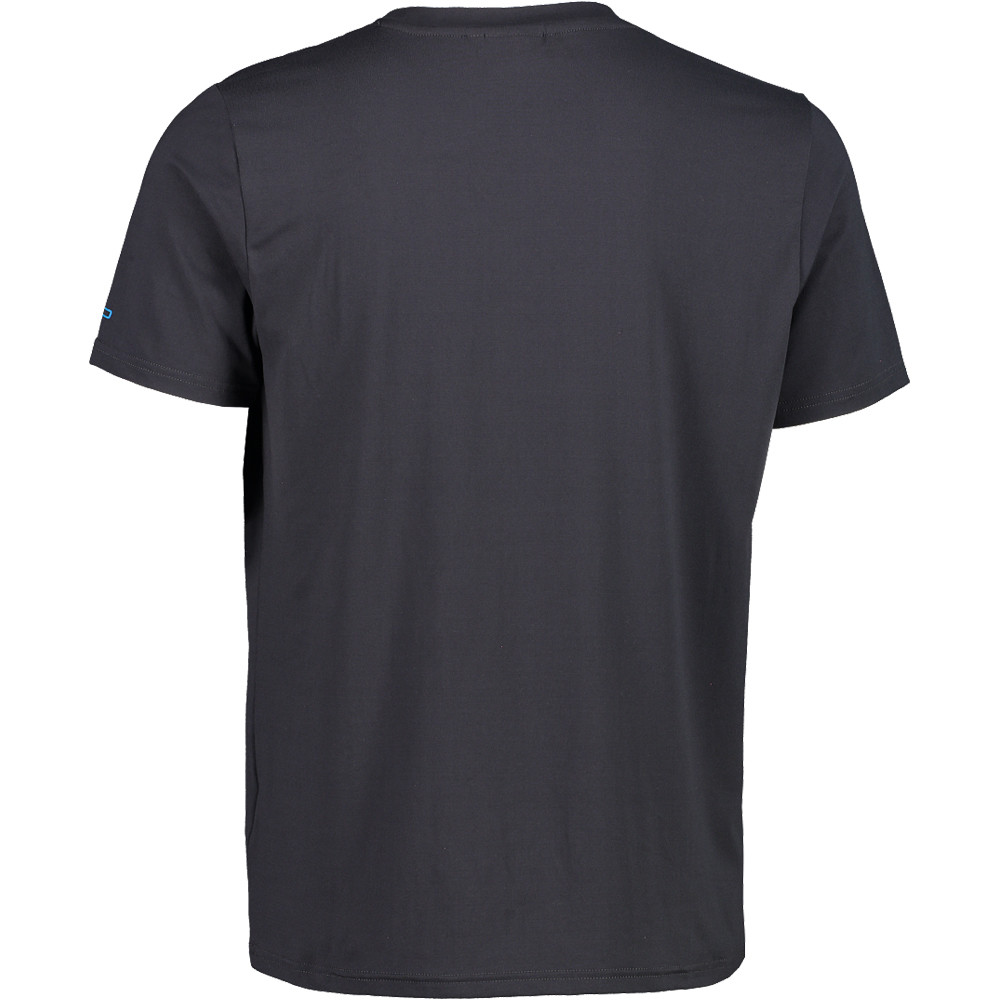 Cmp camiseta montaña manga corta hombre Cmp MAN T-SHIRT MN vista trasera Cmp camiseta montaña manga corta hombre Cmp MAN T-SHIRT MN vista trasera